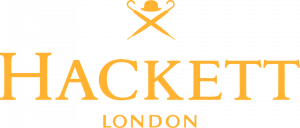 goldenes Logo von Hackett London
