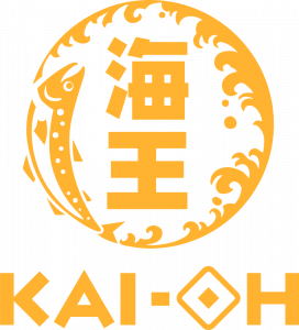 goldenes Logo von Sushi KAI-OH in Bad Homburg